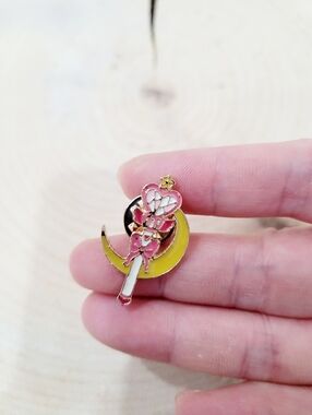 2/$20 Brand New Sailor Moon Moon Stick Pin Brooch